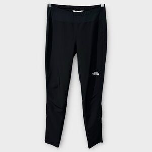 The North Face Active Hiking Pants Women's Small Black Fleece Lined Ankle‎ Zip
